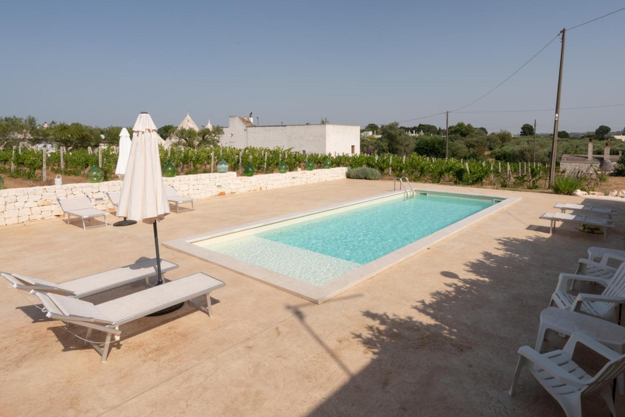 Il Vigneto Sole&Luna Con Piscina Privata 马丁纳弗兰卡 外观 照片